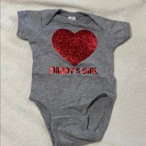 Daddy’s girl onesie